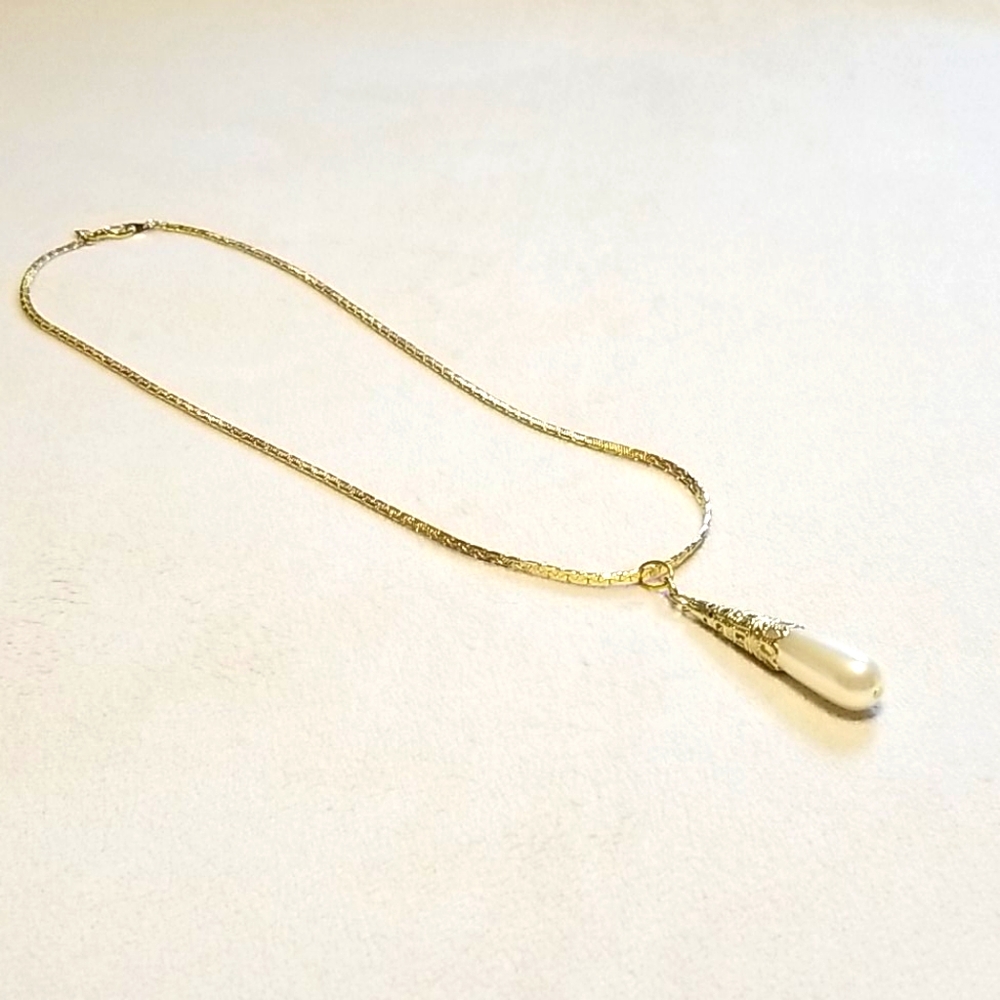 Custom Made Gold Color Necklace With Cute Pendant